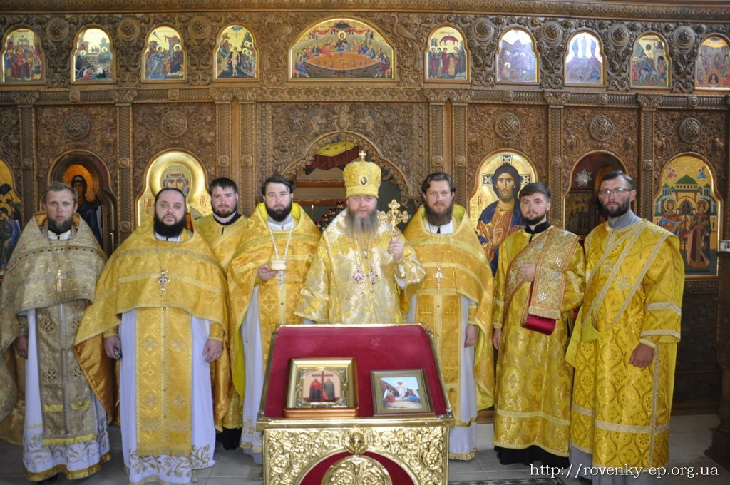 Луганск. Секретарь епархии молитвенно встретил День своего рождения
