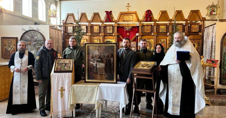 Подробнее о статье В Новосибирской митрополии восстановили три иконы из Вознесенского монастыря Луганской епархии.